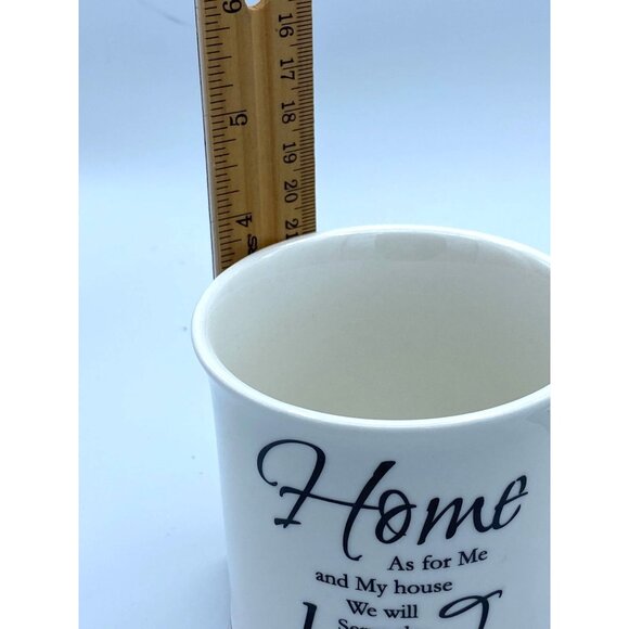 Home Essentials Coffee Mug Scripture Joshua 24:15 As for me and My House/Ceramic - Picture 4 of 4
